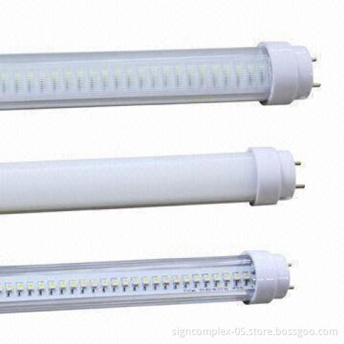 T8 LED Tubes with 1,288lm Light Output and 18W Power